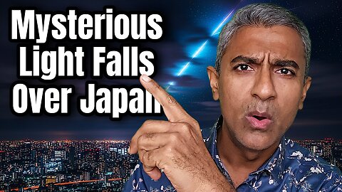 Mysterious Object Lights Up Western Japan Skies