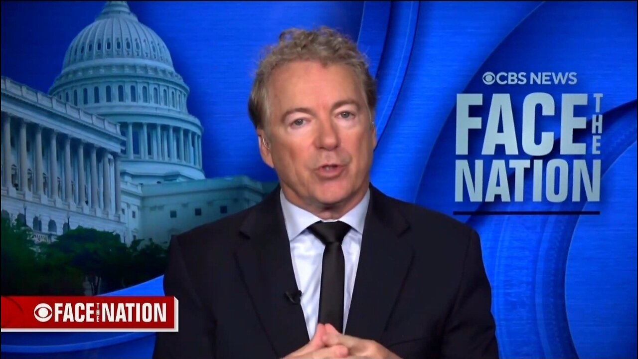 Rand Paul Claims Trump Is Pretending Hes At War With Venezuela