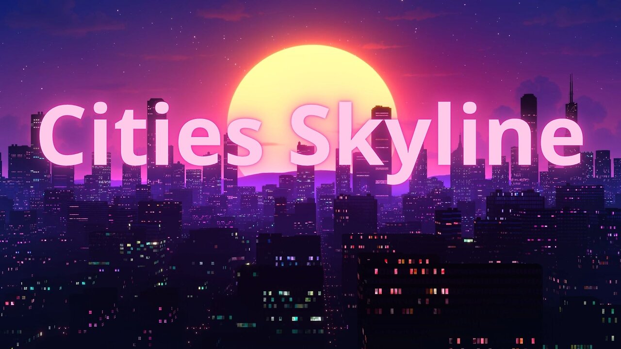RetroWave City Nights 🌆 – Synthwave Beats for Study, Work & Relax