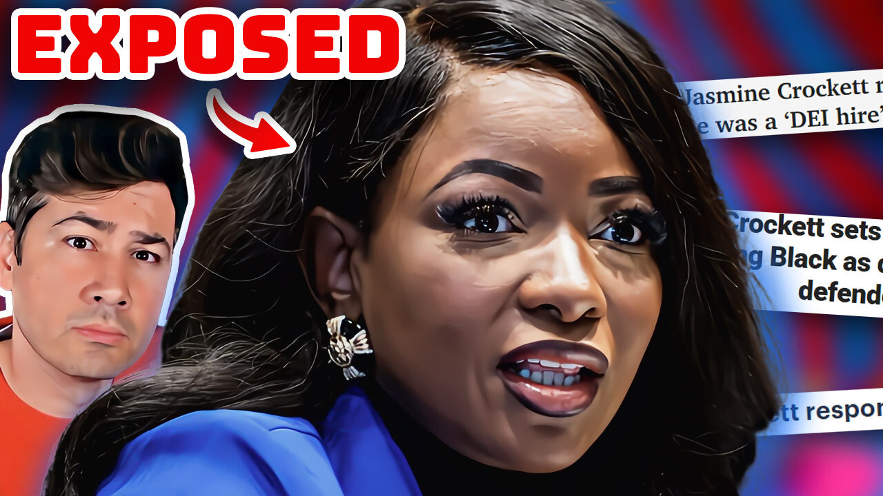 Jasmine Crockett CONFESSES She’s a DEI Hire! You Can’t Make This Up!