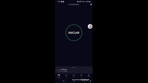 testando Internet unifique