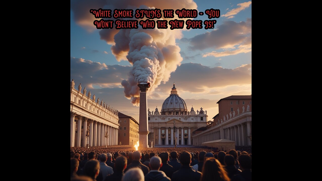 Who Is the New Pope? White Smoke Signals a SHOCKING Election