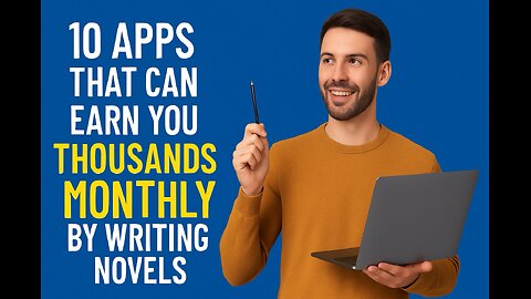 10 Apps That Can Earn You Thousands Monthly by Writing Novels