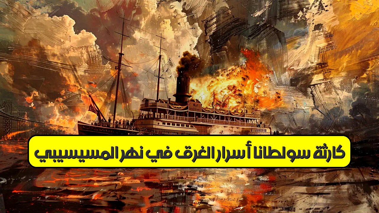 كارثة سولطانا: أسرار الغرق في نهر المسيسيبي #تاريخ #كوارث #أمريكا