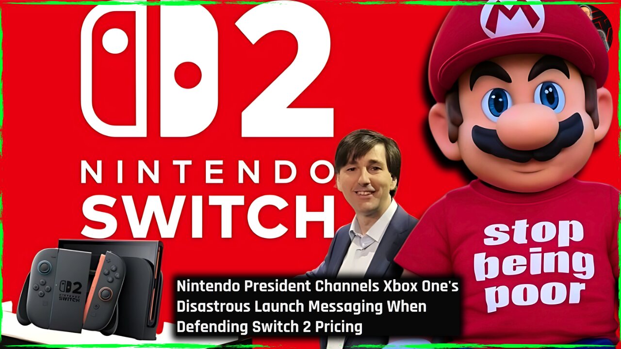 Nintendo Goes Full Xbox One By Telling Gamers to STOP Being Poor!