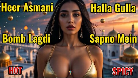 Heer Asmani | Sapno Mein | Bomb Lagdi | Halla Gulla | Hindi | Panjabi | Romantic | Songs | Super Hit 