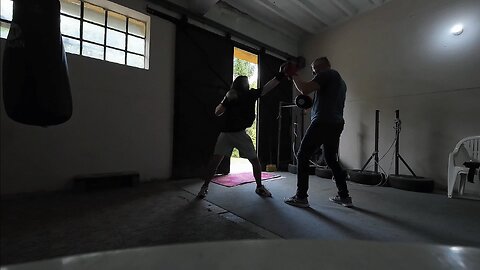 Day 1 Sober Back to Boxing Training