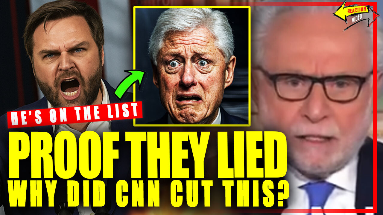 JD Vance Just Nuked CNN Over Epstein — Why Did They Hide Clinton’s 28 Epstein Trips?