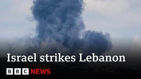 Israel strikes Lebanon after first rocket attack since ceasefire | BBC News