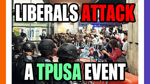 🔴LIVE: Liberals Attack TPUSA Attendees, JP Morgan Under Investigation, UK Turns On The USA 🟠⚪🟣