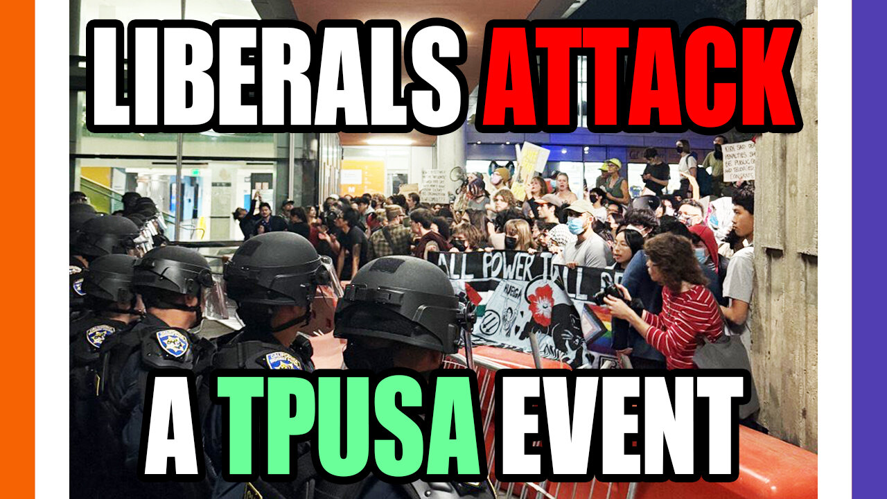 🔴LIVE: Liberals Attack TPUSA Attendees, JP Morgan Under Investigation, UK Turns On The USA 🟠⚪🟣