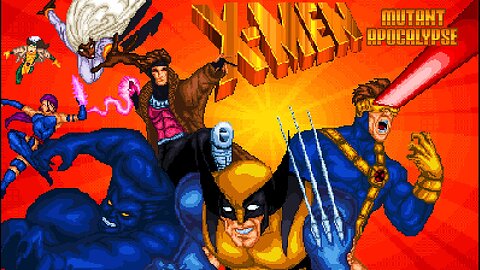 X-MEN: MUTANT APOCALYPSE (OpenBOR) (Gameplay - Commentary)