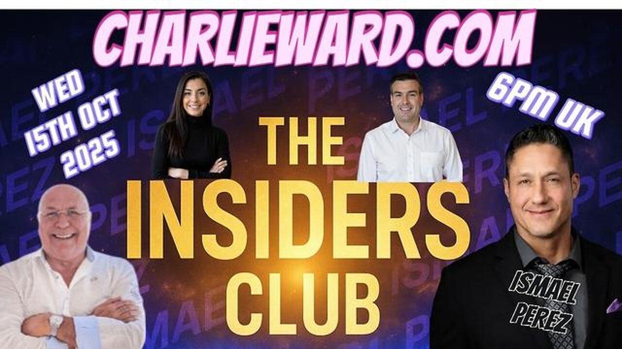 Charlie Ward Insiders Club “Ishmael Reveals Secrets of the Galactic Alliance and Solar Warden”