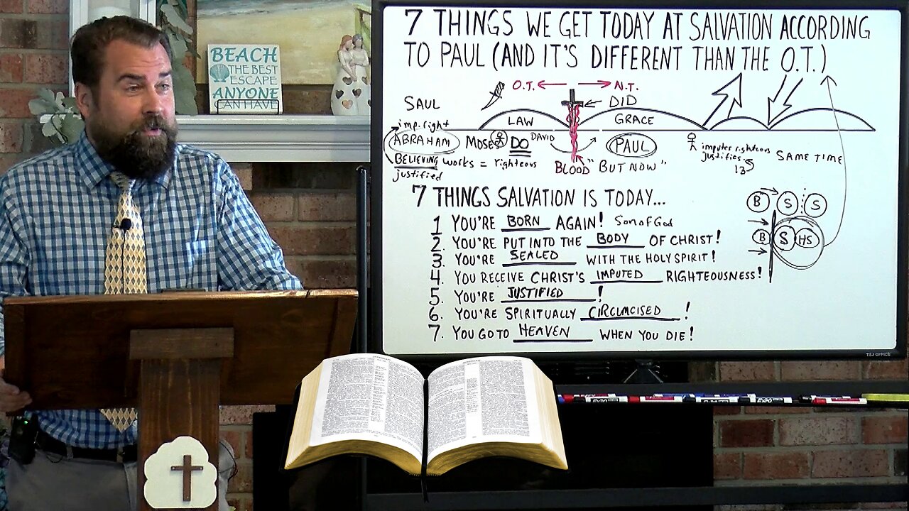 7 Things We Get Today at Salvation According to Paul (and it's Different than the Old Testament!)