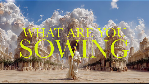 You Will Reap What You Sow (prophetic word)