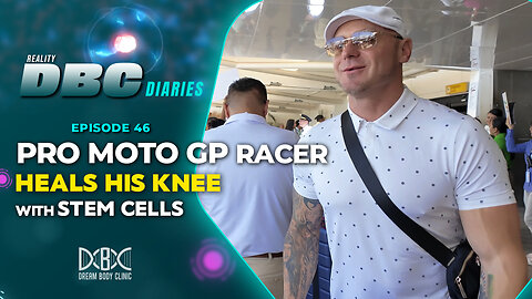 DBC Diaries Ep 46: Pro Moto GP Racer Heals his Knee with Stem Cells