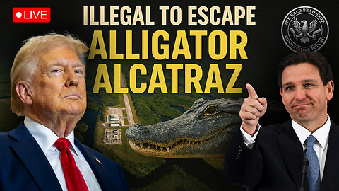 “Alligator Alcatraz”: Florida's ICE Facility Traps Illegals in Deadly Swamp!