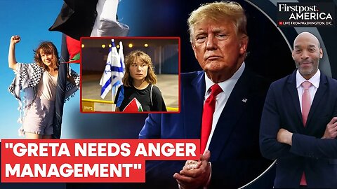 Trump Mocks Greta Thunberg After Gaza Aid Claim_ Needs Anger Management _ Firstpost America _ N18G