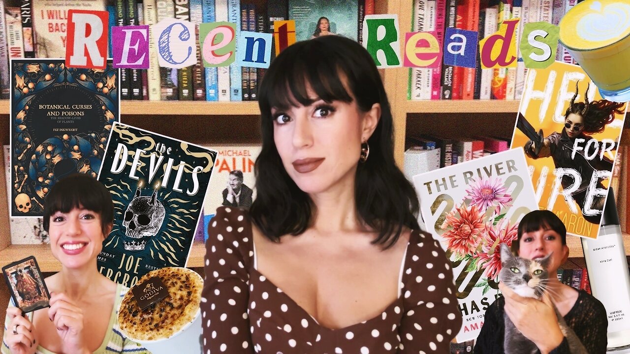 Blood, Botanicals & Bargains | mood reading vlog | fantasy, nonfic, urban fantasy, new releases