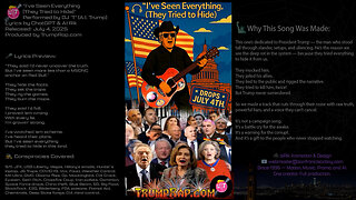 🔥 Trump Drops Nuclear Bars on July 4th: “I’ve Seen Everything (They Tried to Hide)”