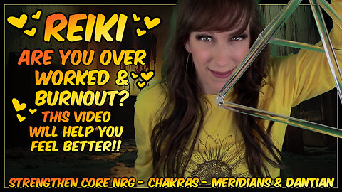 Reiki For Over Work & Burnout✨Clearing & Restructure Your Energy💥Powerful Energy Work✋🤍🤚