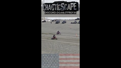 Sand-Slinging Showdown: 3-Wheeler Smokes Dirt Bike!