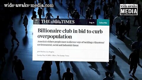 "Unveiling the Secret 2009 Meeting of Billionaires Discussing Global Population"