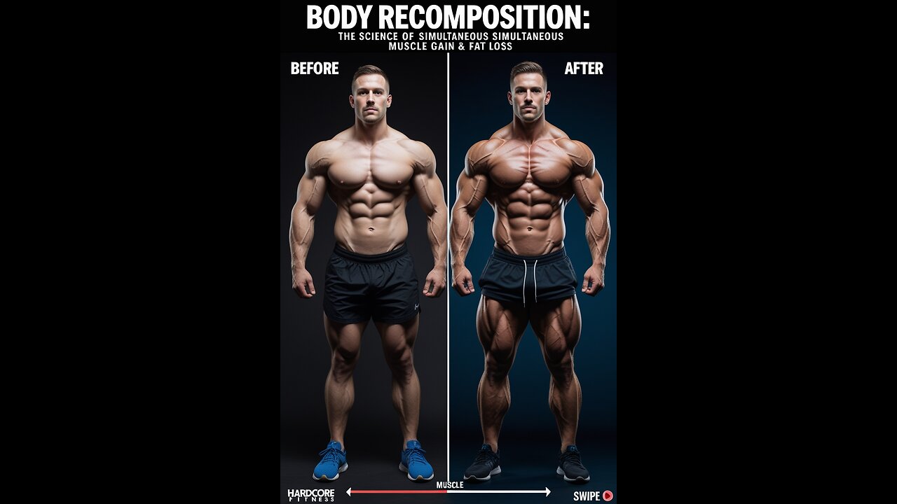 👉🏼THE SCIENCE OF BODY RECOMPOSITION: Build Muscle & Burn Fat Simultaneously