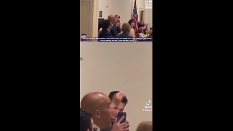 Corey Booker leading an insurrection