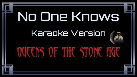 Queens Of The Stone Age - No One Knows (CC)