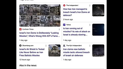 DOES THE IRON DOME EVEN EXIST?