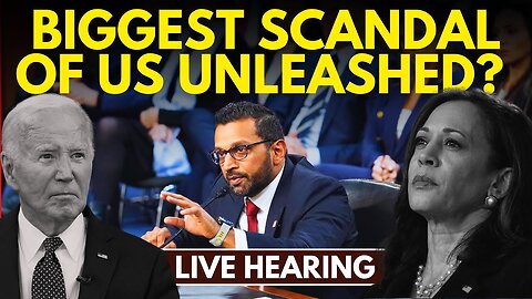 US Breaking News LIVE: Kash Patel's EXPLOSIVE Words Shake Senate | Trump News | Biden In Shock LIVE