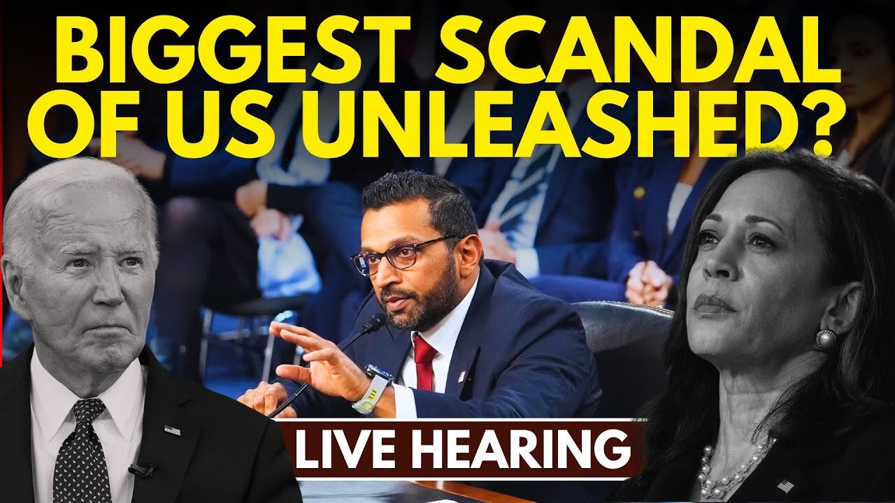 US Breaking News LIVE: Kash Patel's EXPLOSIVE Words Shake Senate | Trump News | Biden In Shock LIVE