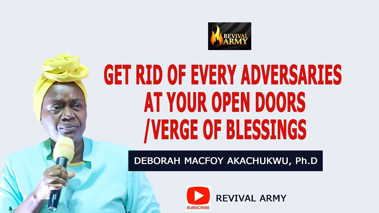 DEALING WITH ADVERSARIES AT OUR OPEN DOORS