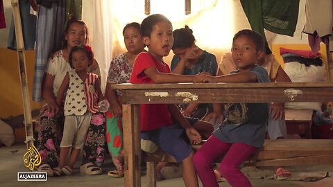 Community school in India's Manipur aids over 400 displaced children amid ethnic violence & hardship