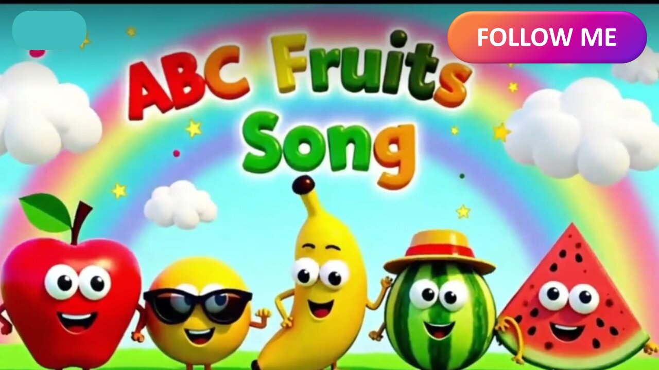 ABC Fruit Song | Learn Alphabets with Yummy Fruits