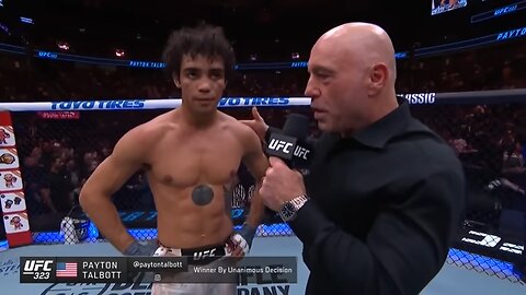Payton Talbott Octagon Interview | UFC 323