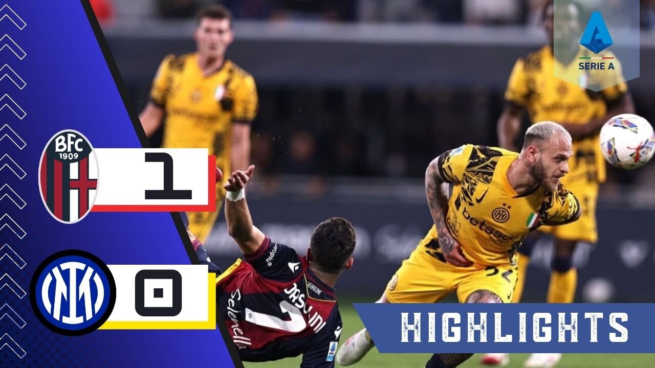 Bologna 1-0 Inter Milan | Extended Highlights | Serie A 24)25
