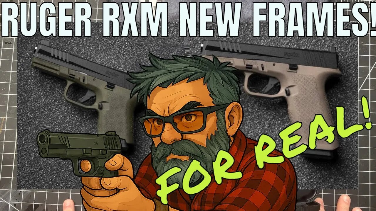 New Ruger RXM Frames, for REAL!