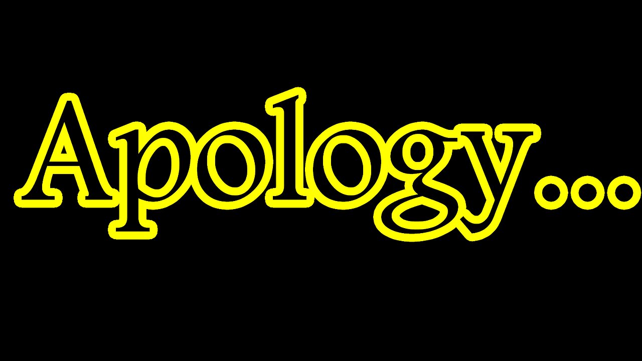 Totally Real Tierlist Apology Video