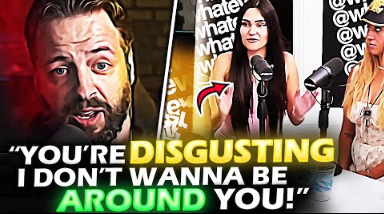 ENRAGED feminist gets TRIGGERED and LOSES IT when her worldview is CHALLENGED