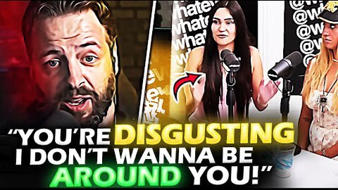 ENRAGED feminist gets TRIGGERED and LOSES IT when her worldview is CHALLENGED