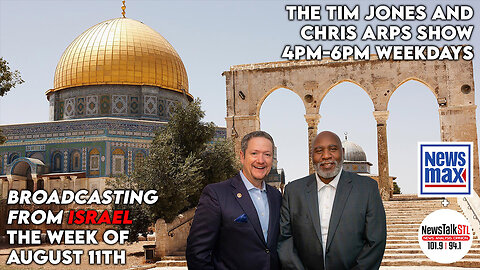 The Tim Jones and Chris Arps Show 08.12.2025 Broadcasting from Israel