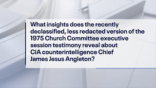 CIA, JFK Assassination, Israel, Watergate, Cold War Dynamics: AARON GOOD on James Jesus Angleton