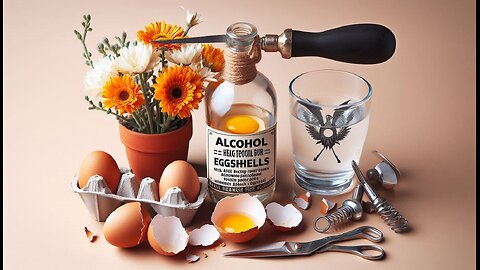 Never Face This Home Problem Again! Alcohol + Eggshells = Genius Hack