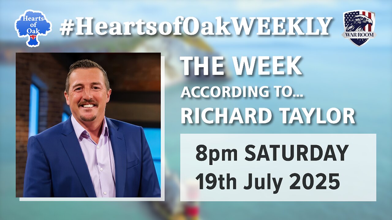 Hearts of Oak: The Week According To . . . Richard Taylor
