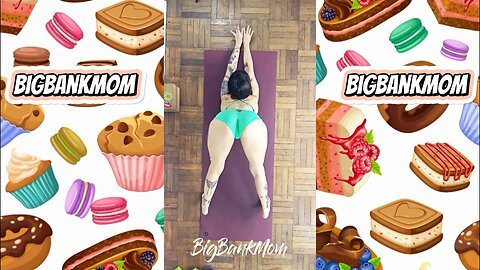 Yoga Streching • BigBankMom 🍑💦👅🥵