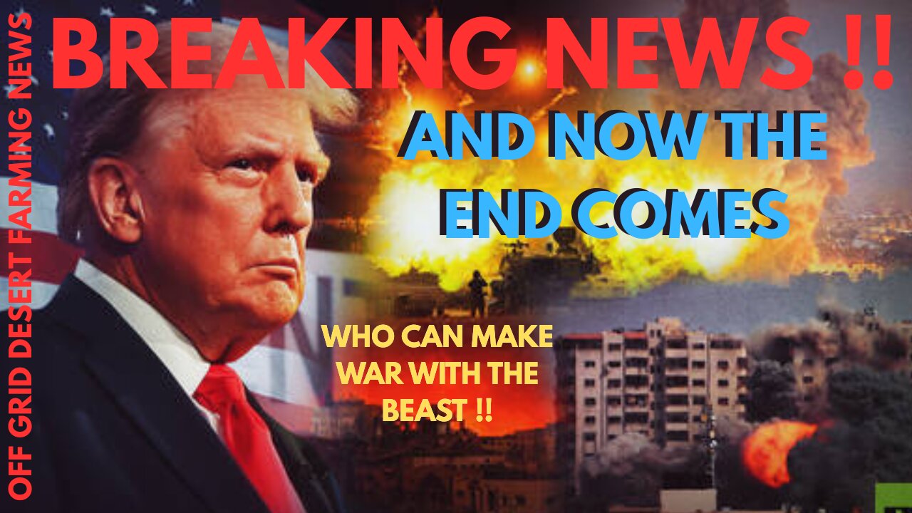 BREAKING NEWS: HOW MUCH TIME DO WE HAVE..?? WAR, FLOODS, EARTHQUAKES, NUCLEAR WAR..