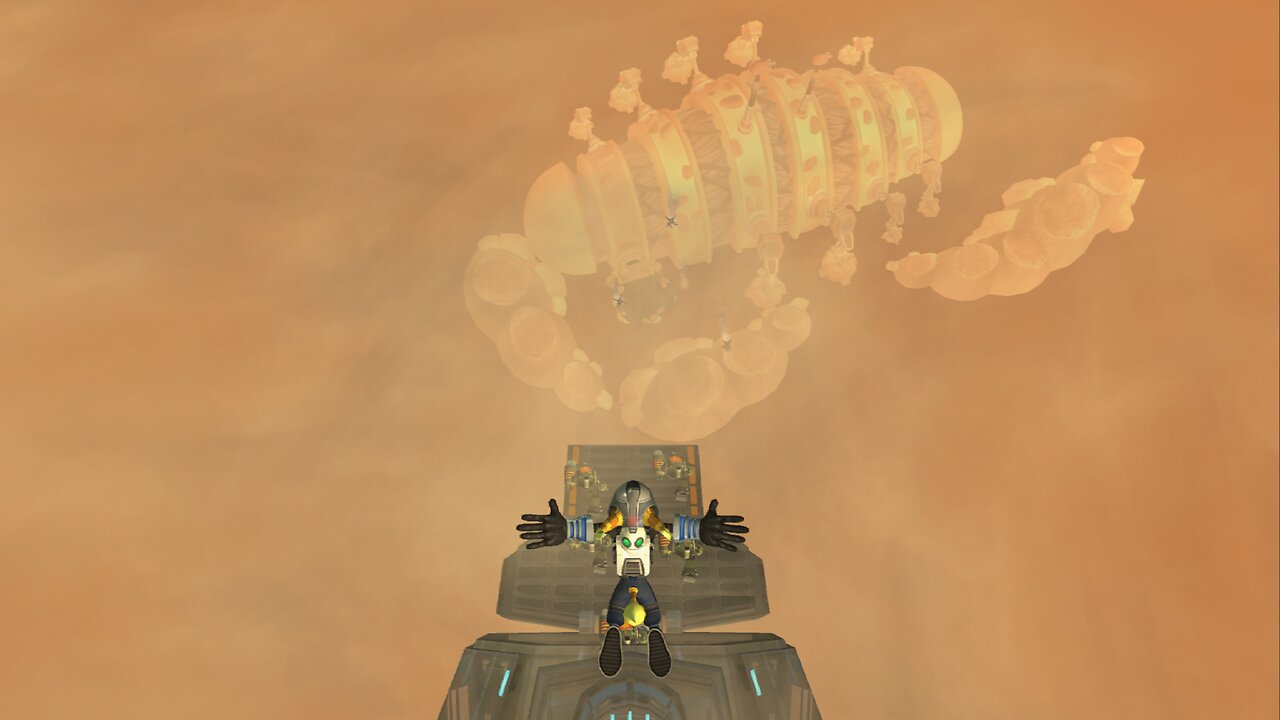 Ratchet and Clank 3 Planet Tyhrranosis.