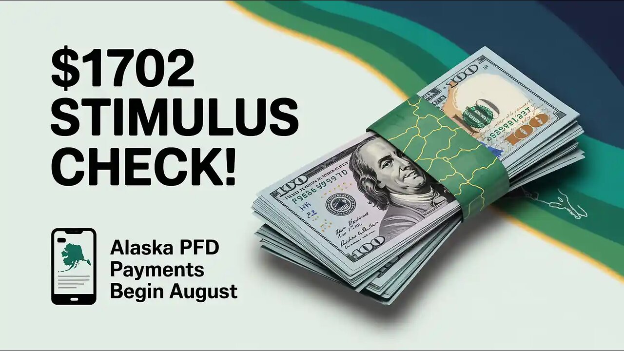 $1702 Stimulus Check Coming in August 2025 | Alaska PFD Hits Bank Accounts!